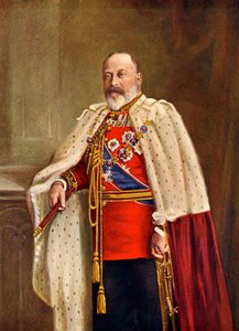 Su Majestad el Rey Eduardo VII de Inglaterra de Unbekannter Künstler