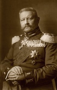 Historia. Alemania. El general Paul von Hindenburg. Fotografía, Alemania, c.1914-16. (postal) de Unbekannter Künstler