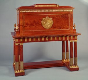 Secretaire imperial de caoba, por David Roentgen (1743-1807), alemán de Unbekannt