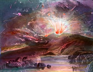 En abril de 1902, el volcán del Monte Pelee, en la isla de Martinica, entró en erupción.