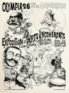 Exposición de Artes Incoherentes en el Olympia de París de Unbekannter Künstler