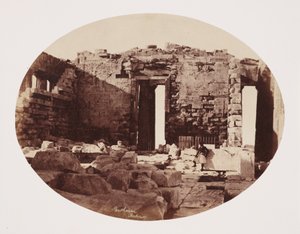 Interior del Partenón, Atenas, c. 1849 de Unbekannt
