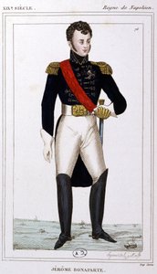Jerónimo Bonaparte, hacia 1810 (grabado) de Unbekannter Künstler