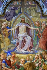 Jesucristo en Majestad. Abadía de Klosterneuburg, Viena, Austria de Unbekannt