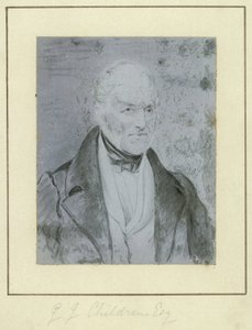 John George Children, científico inglés, c. 1841 de Unbekannt