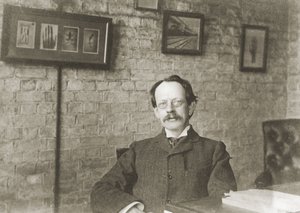 Joseph John Thomson, físico inglés, c. 1900 de Unbekannter Künstler