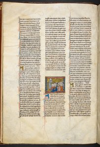 José de Arimatea predicando a sus seguidores desde Estoire del Saint Graal, c 1315-1325 de Unbekannter Künstler