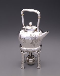 Tetera con soporte de Unbekannt