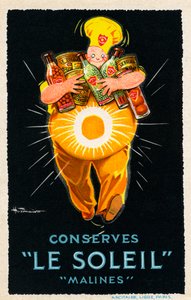 Conservas Le Soleil Malines - publicidad de Unbekannter Künstler
