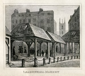 Mercado de Leadenhall de Unbekannt