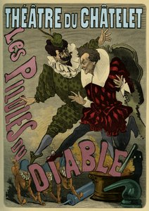 Les Pilules du Diable - cartel publicitario de encantamiento