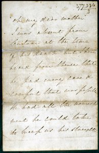 Carta de Florence Nightingale, mayo 1856 de Unbekannt
