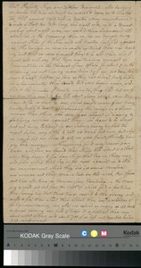 Carta de Peter Brown a Sarah Brown, 25 de junio de 1775 (papel) de Unbekannter Künstler