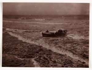 Bote salvavidas, c. 1885