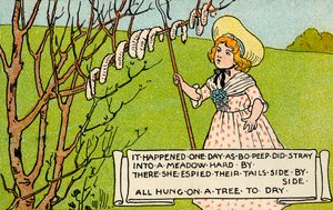 Little Bo Peep - de Unbekannter Künstler