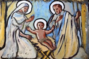 Catedral del Sagrado Corazón de Lomé. La Natividad. Lomé, Togo