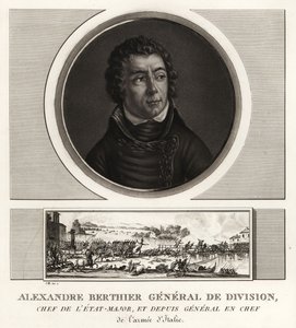 Louis-Alexandre Berthier, Príncipe de Wagram, General en Jefe del Ejército de Italia de Unbekannt