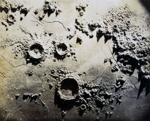Cráteres lunares de Unbekannter Künstler