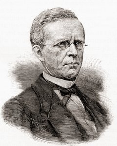 Lyman Trumbull, de The Century Magazine, publicado en 1887 (grabado) de Unbekannter Künstler