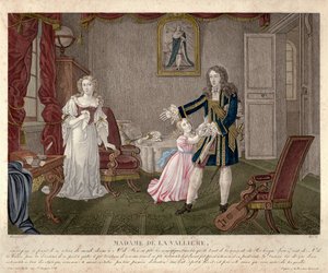 Madame de Lavallière, París, hacia 1825 (grabado) de Unbekannter Künstler