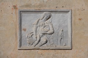 Madonna, Abadía de Santa Maria del Pero, Monastier, Veneto, Italia de Nicolas Liez