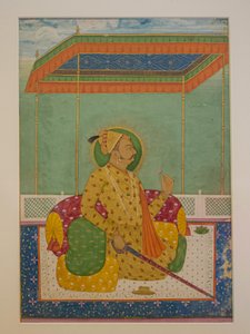 Maharajá Ajit Singh, Pintura, Fuerte de Mehrangarh, Jodhpur, Rajastán, India, Asia (foto) de Unbekannter Künstler