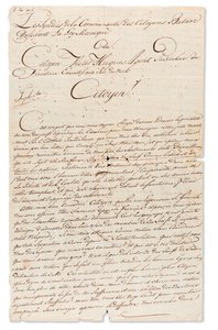Carta manuscrita firmada 