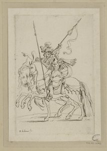 Marte y Minerva de Unbekannter Künstler