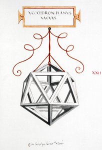 Dibujos Matemáticos del Icosaedro de Da Vinci de Unbekannt