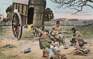 Matiando del Tiempo, Argentina, c.1910 (postcard)