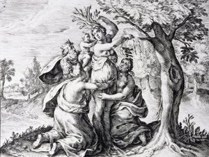 Mattei en las metamorfosis de Ovidio de Unbekannter Künstler