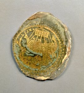 Medallón que representa a Jonás y la ballena, Romano, siglo IV de Unbekannt