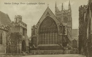 Merton College, Oxford de Unbekannter Künstler