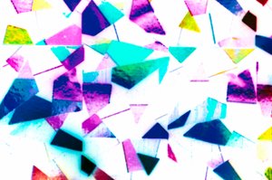 Micrografías (luz) papel de envolver navideño de Unbekannt