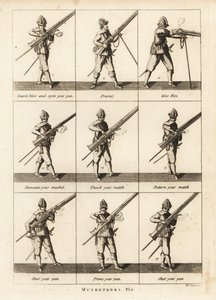 Ejercicios militares de mosqueteros