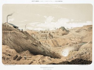 Minería, Minerales Metálicos, Mina de zinc, Neutral Moresnet de Unbekannt