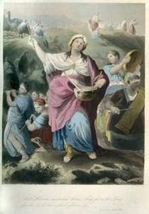 Miriam la profetisa - Biblia de Unbekannter Künstler