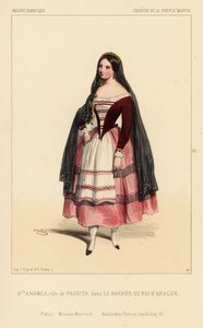 Miss Andrea y Paghita en Le Barbier du Roi d