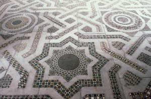 Pavimento de mosaico en la Catedral de Monreale, Sicilia de Unbekannt
