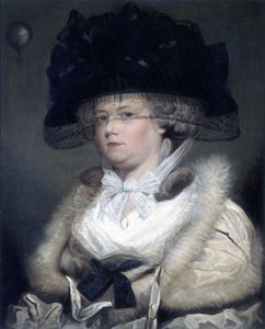 Mrs Sage, la primera mujer inglesa aeronauta de Unbekannt