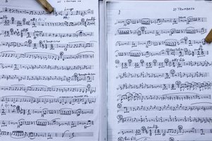 Partitura musical, Montesano, Italia