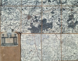 Guerra napoleónica. Mapa del Estado Mayor de Napoleón I de Unbekannt