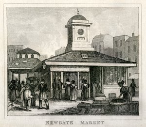 Mercado de Newgate de Unbekannt
