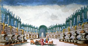 Odiseo con Circe que transformó a su tripulación en animales de Unbekannter Künstler