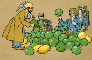 Viejo Tiflis: vendedor de sandías