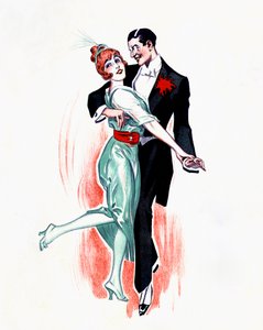 Un paso - baile en pareja de Unbekannter Künstler
