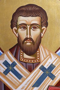 Iglesia ortodoxa en Pedoulas, Chipre. San Eleuterio, Pedoulas, Chipre de Unbekannt
