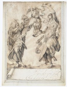 Página del Álbum Amicorum de Philipp Hainhofer, 1596-1633 de Unbekannt
