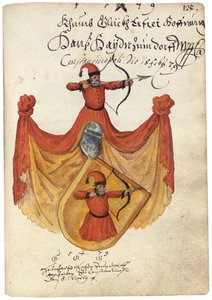 Página del Álbum Amicorum de Salomon Schweigger von Sulz, 1576-1608