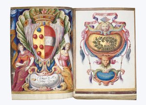 Páginas del Álbum Amicorum de Philipp Hainhofer, 1596-1633 de Unbekannt